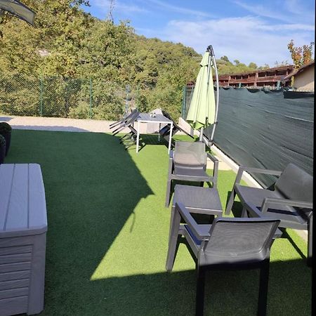 Ferienwohnung F1 Avec Un Espace Jardin Gattières Exterior foto